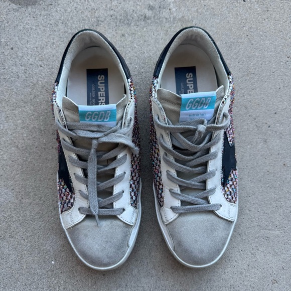 Golden Goose Superstar Multi Lace-Up Sneakers - Picture 3 of 8